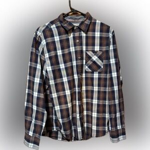 Men’s Large Flag & Anthem Button Down Shirt